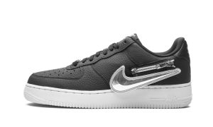 Air Force 1 '07 "Zip Swoosh - Black / Silver"