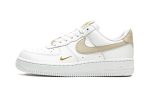 WMNS Air Force 1 Low Essential "Toe Swoosh - White / Rattan"