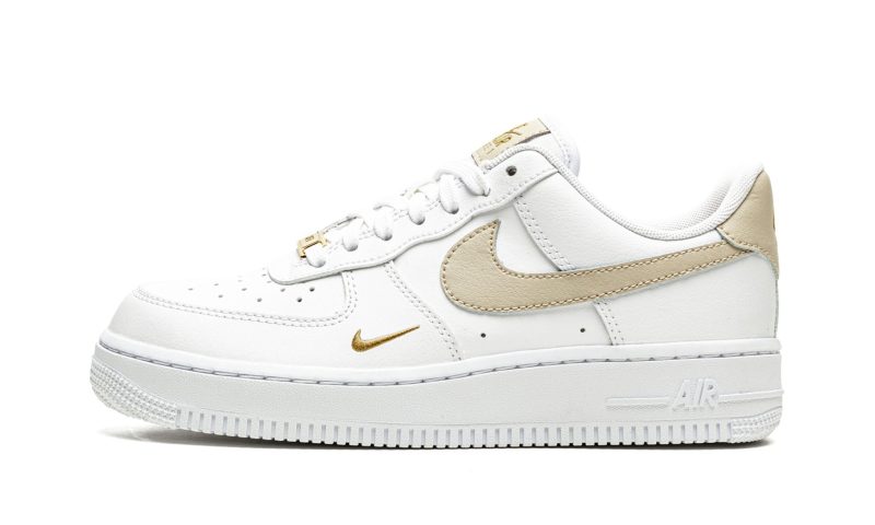 WMNS Air Force 1 Low Essential "Toe Swoosh - White / Rattan"